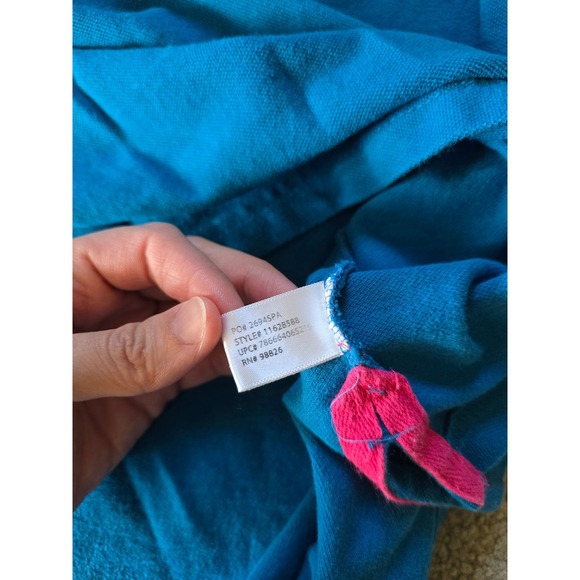 U.S. Polo Assn. Big Pony Embroidered Logo Classic Polo Shirt Blue Pink Size XXL - Picture 7 of 8